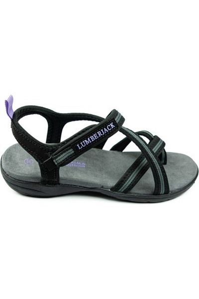 lumberjack Women's Black 5m Alisa 5Fx Sandals 101984005