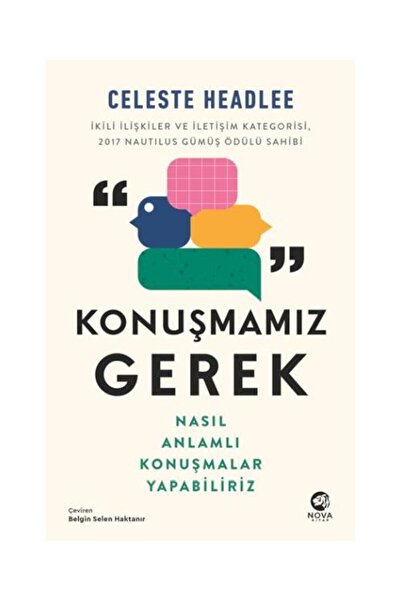 nova kitap Konuşmamız Gerek
