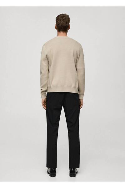 MANGO Man Fermuarlı triko hırka