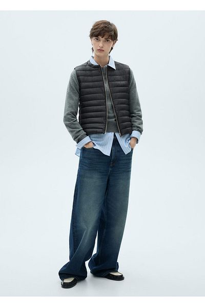 MANGO Woman Quilted Vest