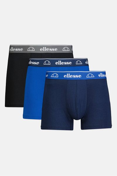 Ellesse Men 3 Pcs Brand Logo Pull On Hipster Boxer, Multicolor