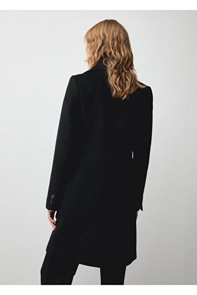 MANGO Woman Kruvaze yün palto