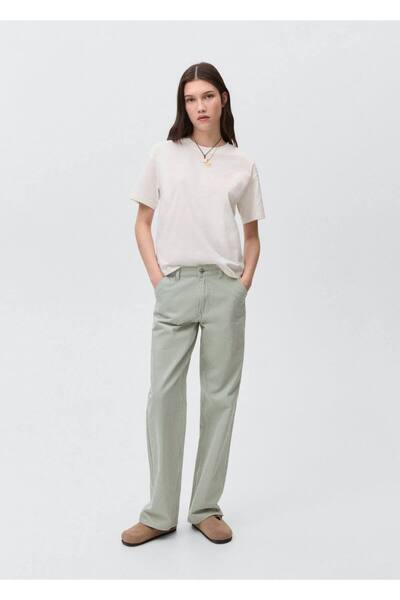 Mango Teen Tricou din bumbac cu model barca