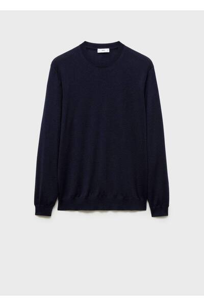 MANGO Man %100 merinos yünlü kazak