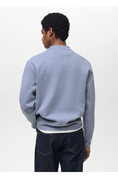 MANGO Man Regular kesim pamuklu sweatshirt