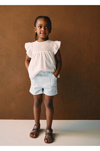 MANGO Baby Glitter Strap Sandals