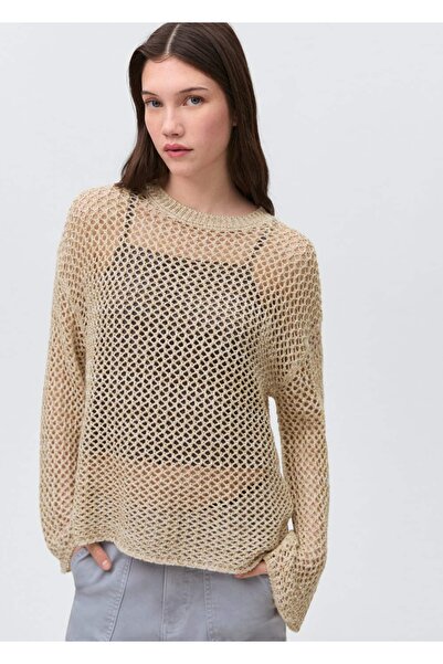 Mango Teen Pulover tricotat ajurat