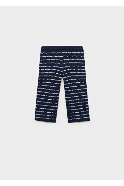MANGO Baby Смугасті в'язані штани