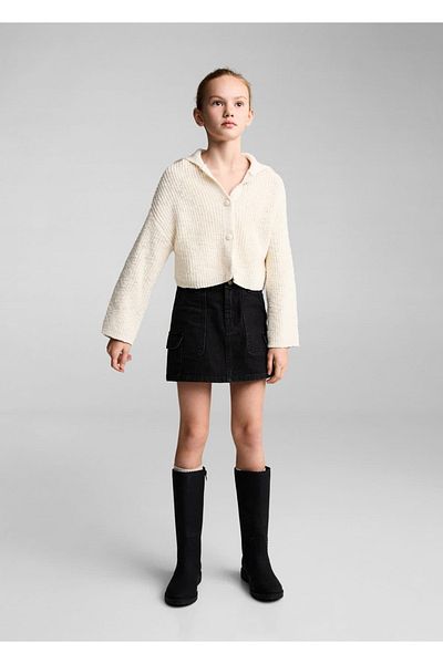 MANGO Kids FUSTA MINI DENIM