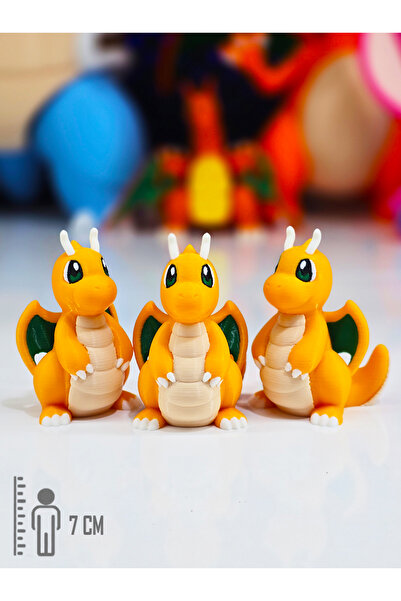 Suelo Butik Pokemon Dragonite Figürü Pokemon Figür Oyuncakları 7 Cm (1 Adet)