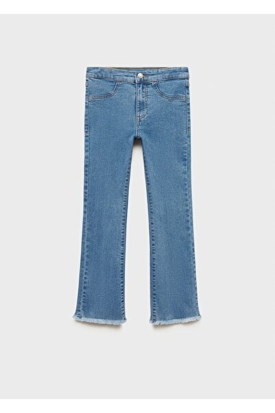 MANGO Kids Dikişsiz trumpet jean