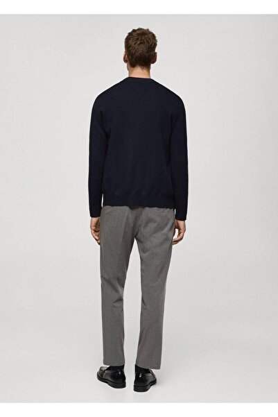 MANGO Man Fermuarlı triko hırka