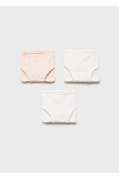 MANGO Kids 3-teilige Baumwollunterwäsche