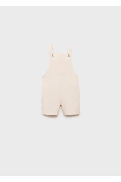 MANGO Baby Düğümlü pamuklu salopet