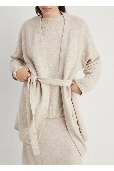MANGO Woman Short Knitwear Cardigan