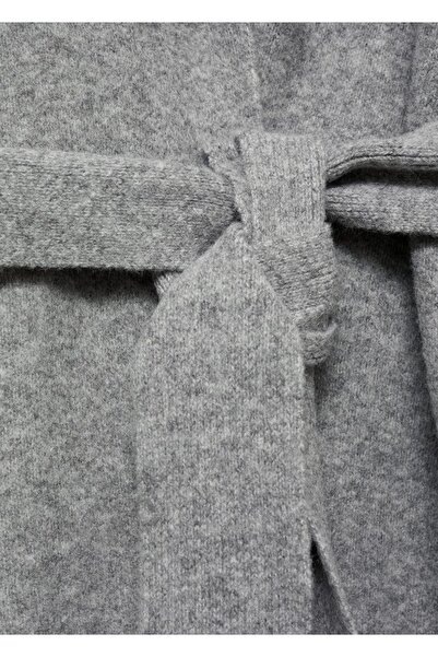 MANGO Woman Uzun örgü hırka