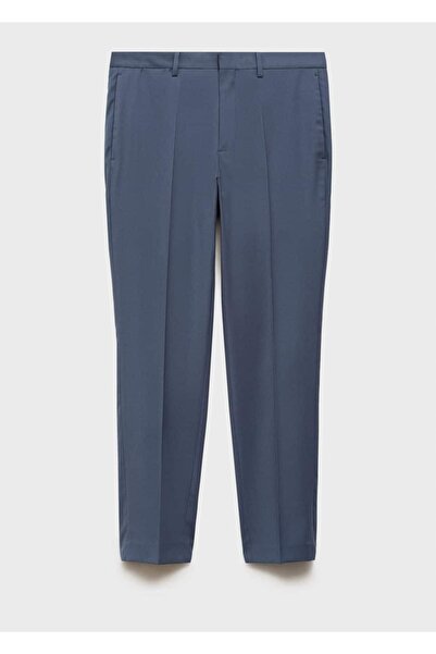 MANGO Man Süper slim fit streç kumaştan kumaş pantolon