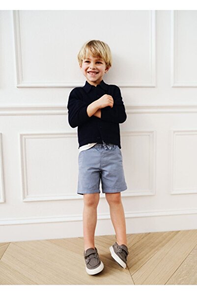 MANGO Baby Βαμβακερή ζακέτα