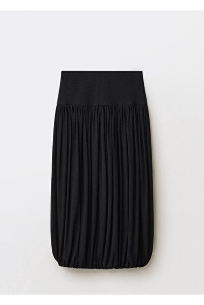 MANGO Woman Balon midi etek