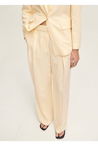 MANGO Woman Pantolon --