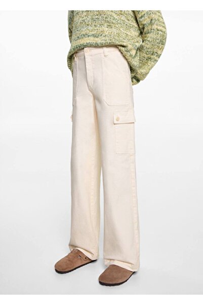 Mango Teen culotte pants with pockets
