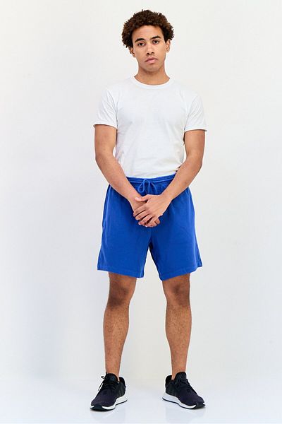 GAP Men Solid Basic Shorts, Blue