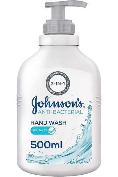 Johnson Sea Salt Anti-Bacterial Hand Wash 500ml