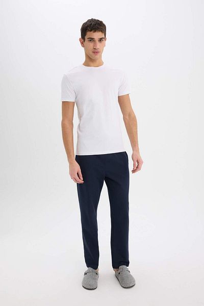 DeFacto Slim Fit Slim Fit Crew λαιμόκοψη D3515AX25SP