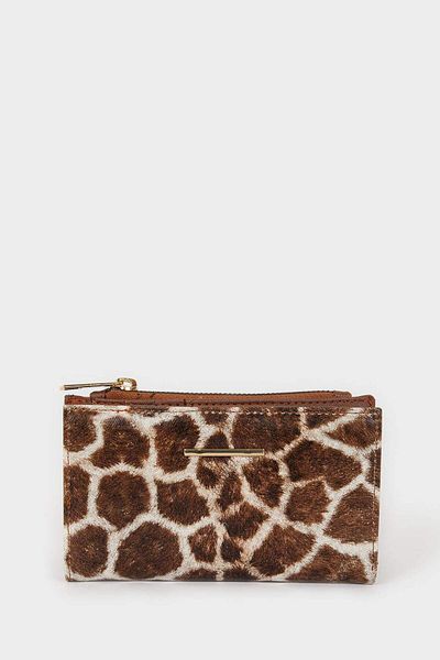 DeFacto Women's Patterned Faux Leather Wallet E7018Axns