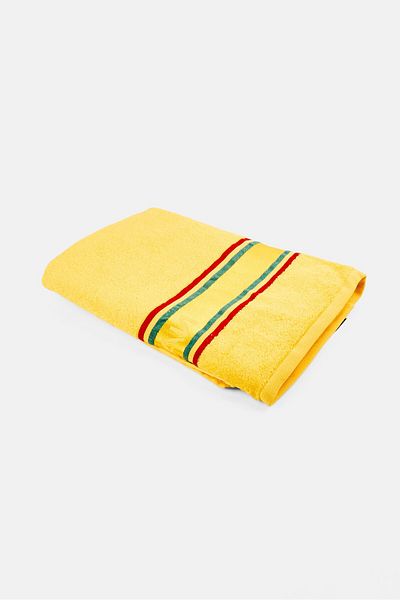 Nautica Super Soft Textured Bath Towel, Yellow