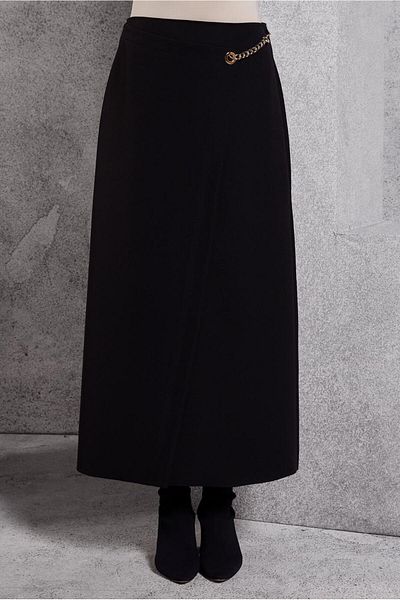 Alvina 60620 Μοντέλο Λεπτομερής Φούστα με Αλυσίδα