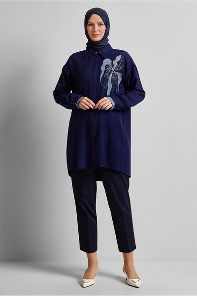 Alvina Patterned Tunic 45513