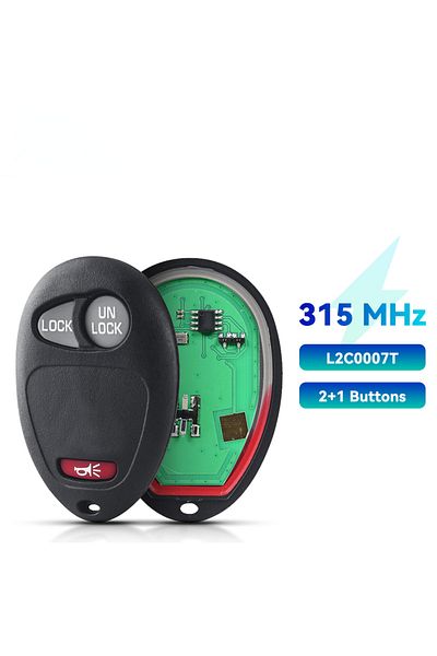 KEYYOU 3 Buttons Remote Control Original Car Key 315mhz L2c0007t For Chevrolet Colorado Canyon H3 20