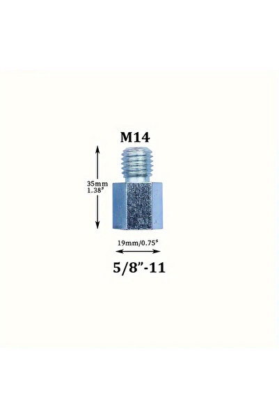 Choice1 5 8-11 change M14 1pc Multipurpose Adapter M14 to M10 or M14 to 5/8-1...