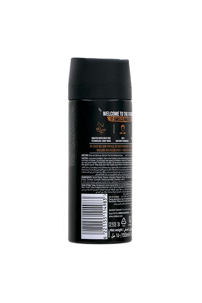 Axe Leather & Cookies Deodorant Body Spray For Men 150 ml