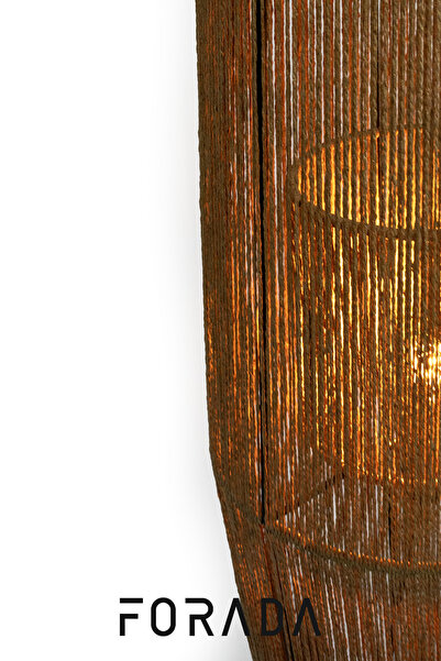 Forada Home & Style Dekoratif Kağıt İpli Kanguru Lambader