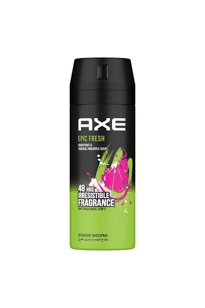 Axe Epic Fresh Grapefruit & Tropical Pineapple Scent Deodorant Spray For Men 150 ml