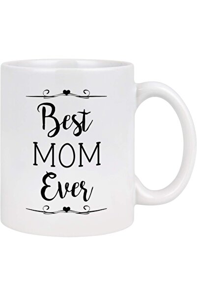 Be Care YHRJWN Gifts for Mom - Best Mom Ever Coffee Mug, 11 oz, Ceramic, White