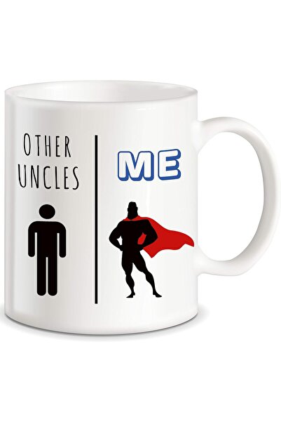 Be Care كوب قهوة مضحك مع عبارة "عمي مقابل أعمامي الآخرين"، هدية عيد الأب للعم...