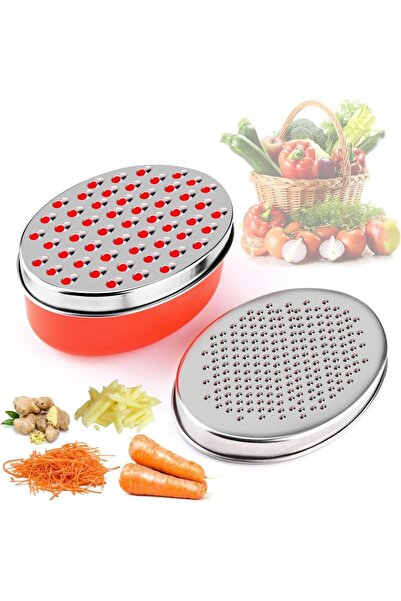 Arabest Cheese Grater with Storage Container and Lid, Citrus Zester for Parme...