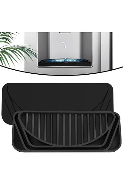 Generic Khazna Silicone Refrigerator Drip Catcher - Non-slip Cuttable Mini Fridge Drip Tray, Refrigerator D