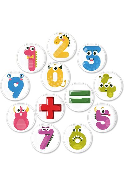 Generic Goodern 12PCS Glass Fridge Magnets,Glass Magnet Fridge Sticker,Decorative Magnets for Refrigerator,