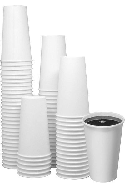 Generic SafeWare Disposable Coffee Cups and lids 12 oz (1000 sets) - To Go Coffee Cups, | Hot Beverages | E