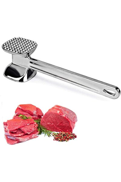 Generic NTV Meat Tenderizer Hammer Mallet Tool Pounder Two Sides Beef Pork Ch...