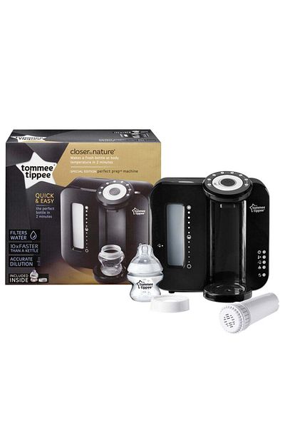 tommee tippee Perfect Prep Machine With Feeding Bottle, Black