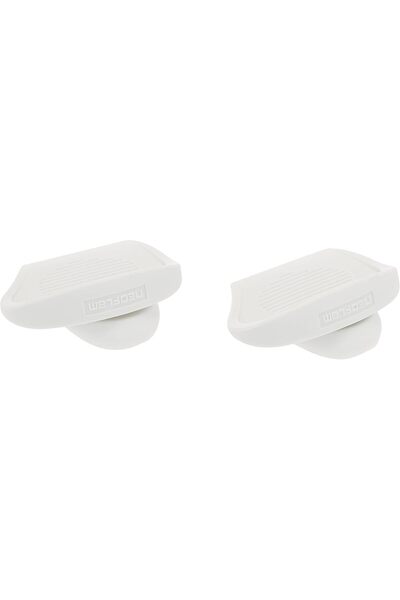 NEOFLAM Silicone Grips Set of 2, White (Pot Handle Covers)