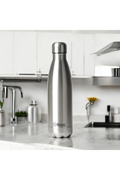 Bister Insulated Stainless Steel Water Bottle, 750 ML, Matt Polishing