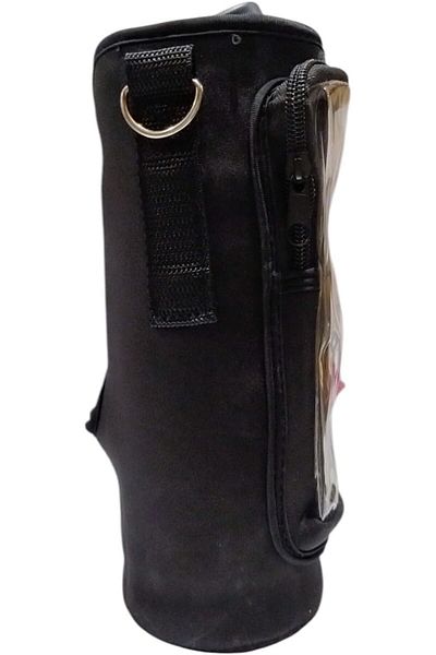 Generic B&D Insulated Water Bottle Carrier Bag with Shoulder Strap, Black