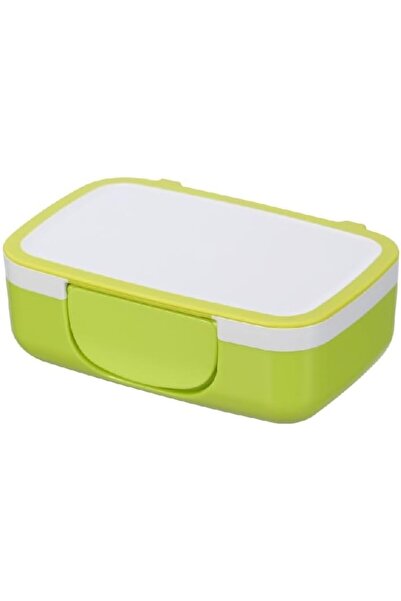 Generic صندوق وجبات خفيفة مستطيل الشكل من فيلي لول بينتو، أبيض وأخضر، 15 سم، ...