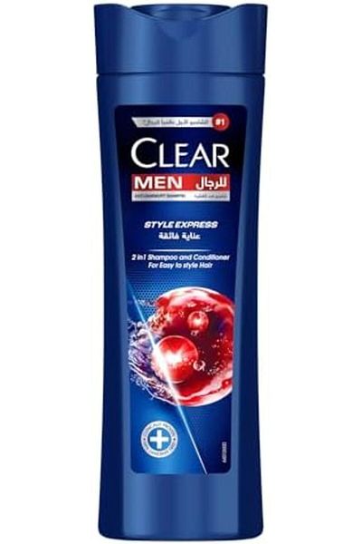 Clear Men Anti-Dandruff Shampoo Style Express 2In1, 400ml